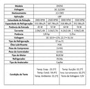 Compressor 12v Modelo Zh25g Para Até 90l Gás R134 12/24v