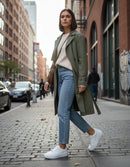 Tênis Branco Vizzano Feminino Casual  Airforce  Branco 37 BR