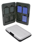 Case Micro E Sd Aluminio Porta Cartão Memoria Estojo Prata Vibe Shoot