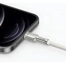 Cabo Turbo Metal Waves 1m Hrebos Usb-c / Lightning Cb 352i Cor Branco