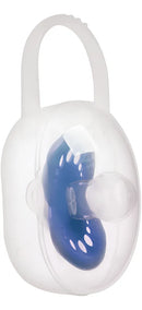 Buba, Porta Chupeta Incolor Com Alça