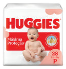 Huggies Fralda Descartável Máxima Proteção P - 28 Un