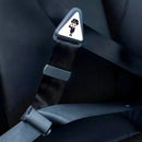 Ajustador Infantil Cinto Segurança Protetor Pescoço Criança Cor Preto Ajustador cinto