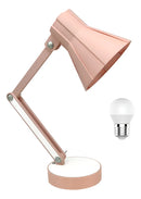 Luminária Moderna Articulada Mesa Abajur Quarto Escritório