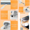 Kit Escova De Limpeza 20 Em 1 Estojo Portatil Teclado Tablet Fone De Ouvido Celular Luuk Young Q20 Branco