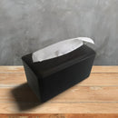 DISP. INTERFOLHA BALCÃO PRETO C/ TAMPA CRISTAL