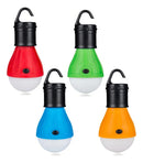 Kit 3 Lâmpadas Camping Led Pesca Barraca Lanterna Pilha Top Cor Sortida