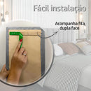 Cabeceira Rr Shopp Cama Box Cabeceira Em Módulos Estofados Cama Queen 1,60 Metros Largura 8 Módulos Estofados 160cm X 45cm Tecido Suede Cor Areia