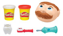 Play-Doh Hasbro massinha de modelar mini brincando de dentista E4919 cor vermelho e branco
