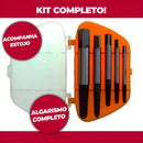 Jogo De Extrator De Parafuso Quebrado 3 Á 18mm 5 Peças