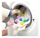 Esferas Lavar Roupas Maquina De Lavar Mágica Kit 4 Unidades Cor Sortidas