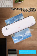 Plastificadora Laminadora A4 A5 A6 Mecolour Refiladora 3x1 230mm Sl 288 E 10 Folhas De Plastico Aquecimento