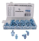 Kit 150 Uni Pino Bico Graxeiro Graxa Lubrificacao Reto/45/90