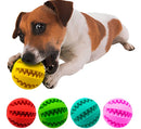 Bola Pra Cachorro Porta Petisco Brinquedo Pet Kit 3 Bolinhas Cor Sortidas