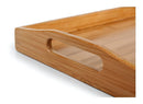 Bandeja Retangular Servir Café da Manha 40x30cm Bambu Clink