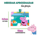 Quebra Cabeça Gigante Peppa Pig Com Peças Em Madeira - Nig