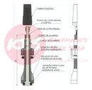 Válvulas Tubeless Bico Fino Presta 43mm Arstop Alumínio 2.0