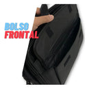 Pasta Executiva Bolsa Ombro Executiva Notebook Maleta Social Cor Preto (1)