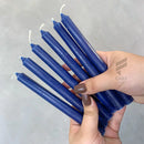 1 Kg Vela Palito Colorida / Bicolor Tradicional 18cm 35und