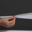 Capa Para Colchão Casal Malha Ziper Resistente Rapido Cor Preto