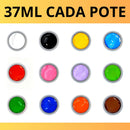 Tinta Para Tecido Fosca 12 Cores Escolar Arte Dac 37ml