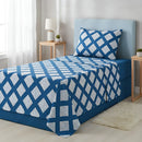 Jogo Cama Box Lençóis Solteiro Três Peças Estampado Masculino