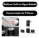 Garrafa Térmica Em Aço Inox Com Termômetro Led Digital 500ml Cor Preto