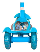 Patinete Infantil 3 Rodas Gel Musical Cesta Luzes Masculino Feminino Importway BW-010 Cor Azul