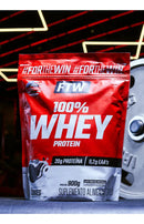 Whey Protein 100% Concentrado Refil 900g Sabor Cookies - FTW