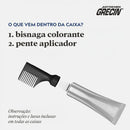 Kit 3x Tintura Em Gel Grecin Tons De Grisalho 40g