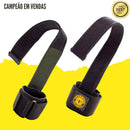Straps Monster Par Academia Costas Punho Musculação Luva Cor Preto Be Stronger