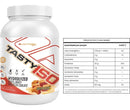Suplemento Em Pó Tasty Iso Adaptogen Science Whey Protein Isolado Hidrolisado Pote 900g Sabor Doce de Leite