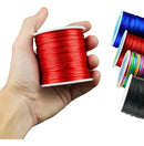 Fio De Seda Vermelho - Cordão Rabo De Rato - 1 Mm - Nybc Cor VERMELHO - 145