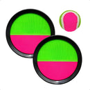 Kit 2 Raquetes Velcro + Bola Esporte Infantil Pais Filhos Diversão