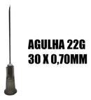 Agulha 30x0,70 22g Descartavel Esteril Hipodermica 100 Unids
