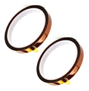 Kapton Fita Poliamida Sublimacao Termica Altas Temperaturas 10mm Cor Laranja claro