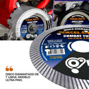 3 Disco Diamantado 105mm Fino Porcelanato P/ Bosch Makita