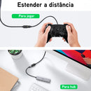 Cabo de extensão, USB 3.0 (m) para USB 3.0 (h), Ugreen, 3 metros, cor preta