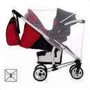 Mosquiteiro Universal Portátil Carrinho, Berço C/ Elástico Cor Branco