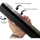 Régua De Proteçao De 30cm Exfak Preto