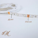 Fita Led Azul Fonte 5 Metros Dupla Face S/ Silicone 2835 Tensão de operação