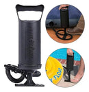 Bomba De Ar Para Encher Piscina Colchão Boia Inflavel Cor Preto