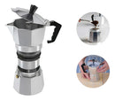Cafeteira Italiana Alumínio 9 Xícaras 450ml Cor Aço inoxidável