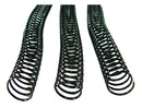 Espiral 17mm Encadernação Até 100 Folhas Preto 100 Unidades