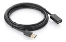 Cabo Extensor Usb 3.0 Ugreen 1 Metro 5gbps Macho Para Fêmea Cor Preto