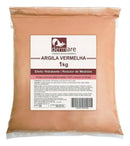 Máscara faciai para pele Dermare Argila Vermelha 1000g