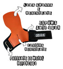 Hand Grip Para Cross Pull Up Lpo Competition Pronta Cor Laranja Tamanho M