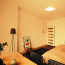 Plafon Painel Led 25w Sobrepor Quadrado 3000k Cor Amarelo Bivolt Teto Fácil Instação