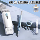 Escova Macia Limpa Teclado 7 Em1 Pc Limpador Fone De Ouvido