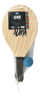 Frescobol De Madeira Aloha 3699 - Mor